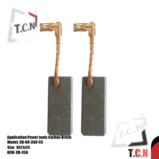 CB-350 makitagrinder parts type carbon brushes,China brush factory