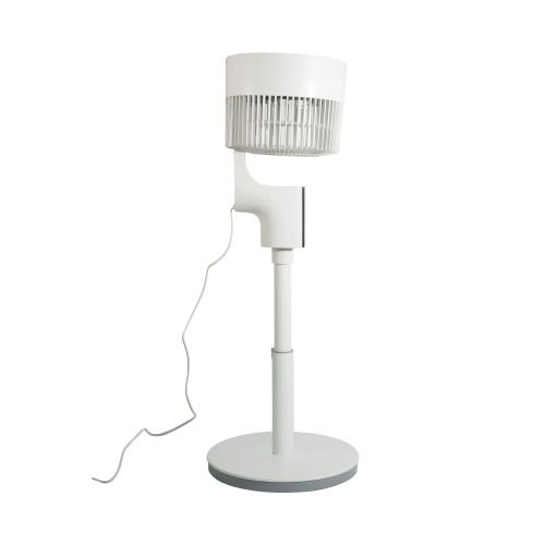 Top Quality White Standing Fan with Remote Control and LED Display