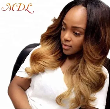 wholesale cheap human hair 1b 4 27 ombre color body wave 3 tone ombre hair extensions indian hair