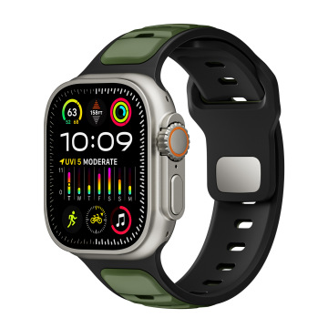 Silicone Sport Soft Strap Replacement Band for Various iWatch Models