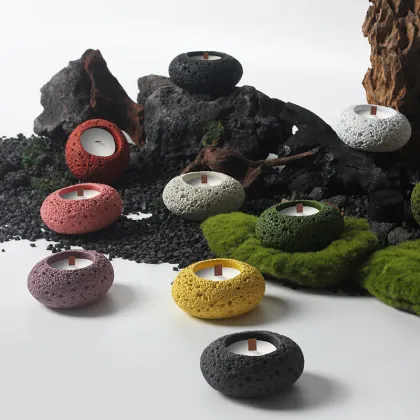 Nordic Minimalist Ceramic Aromatherapy Candle Cup