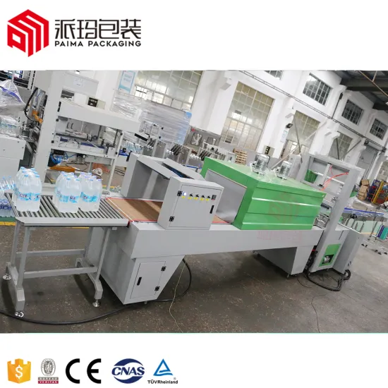 Easy-to-Operate Linear Color PE Film Shrink Wrap Packaging Machine