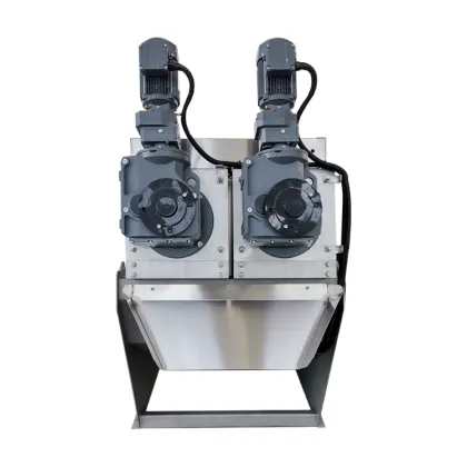 Innovated screw press dehydrator sludge dewatering technologies for sewage treatmentvplant