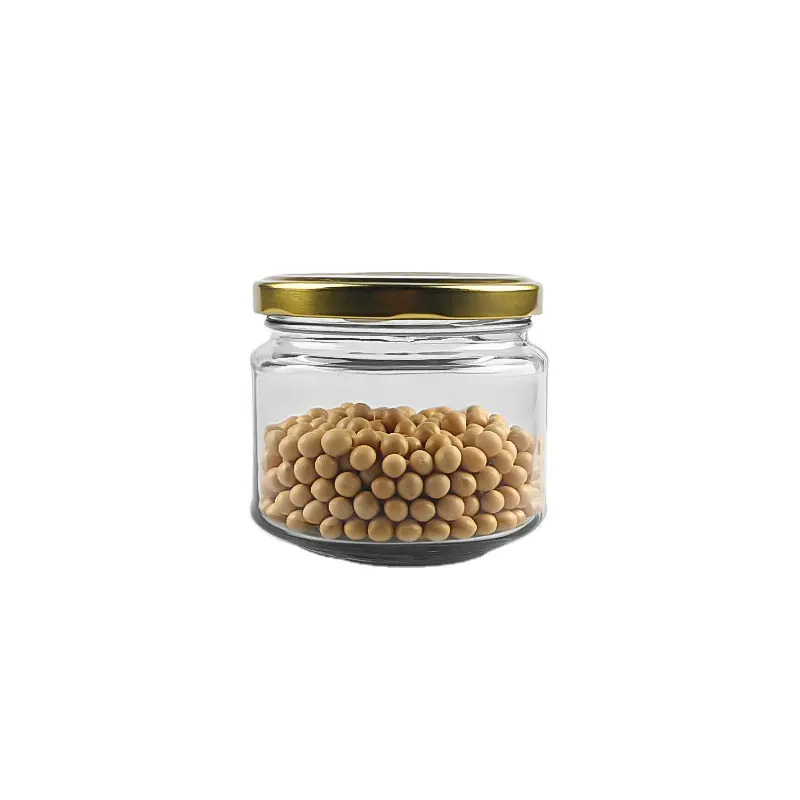 250ml Glass Jar With Lid3 Png