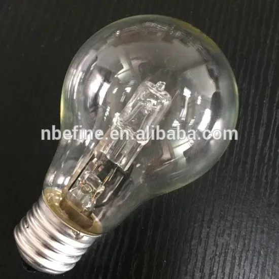 A60 A55 C35 G45 2000h A19 halogen bulb ECO 18W 28W 42W 52W 72W 105W