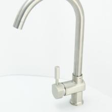 Deck mounted single lever cold water kitchen tap