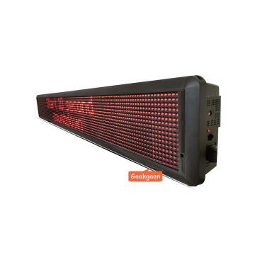 Display a LED a scorrimento di Goakgaan per uso semi-outdoor