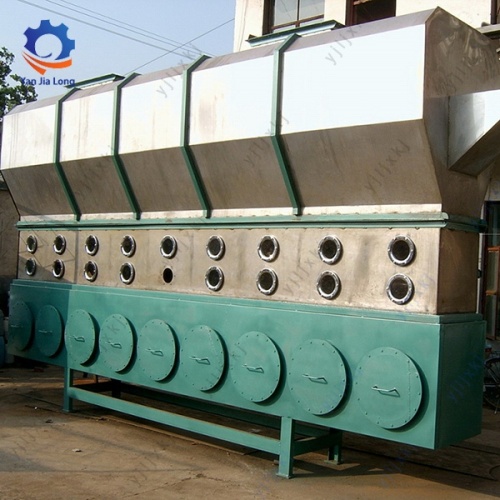 Pengering Fluidisasi Horisontal untuk Bahan