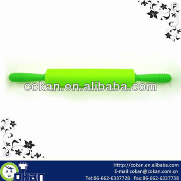 Pastry tool pp handle rolling Pin with silicone material CK-RP034