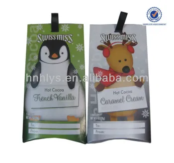 Chocolate Paper Packaging Box With Ribbon Handle