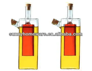 pyrex glass olive oil bottle/glass olive oil bottles