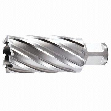 Core Drill Bit with Low Friction, Applicable to Hole Cutting on Hard-cut Materials