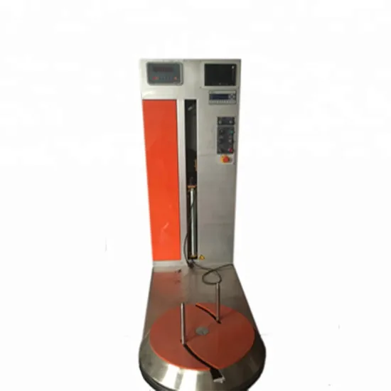 CE certification Airport luggage wrapping machine weighing