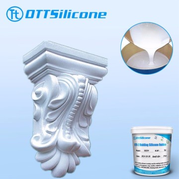 Tin cured molding silicone rubber