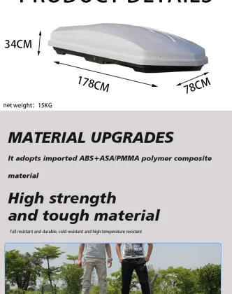 Customized ABS Auto Cargo Car Roof Boxes