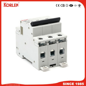 Miniature Circuit Breaker 3KA 63A TUV KNB2-63 3P