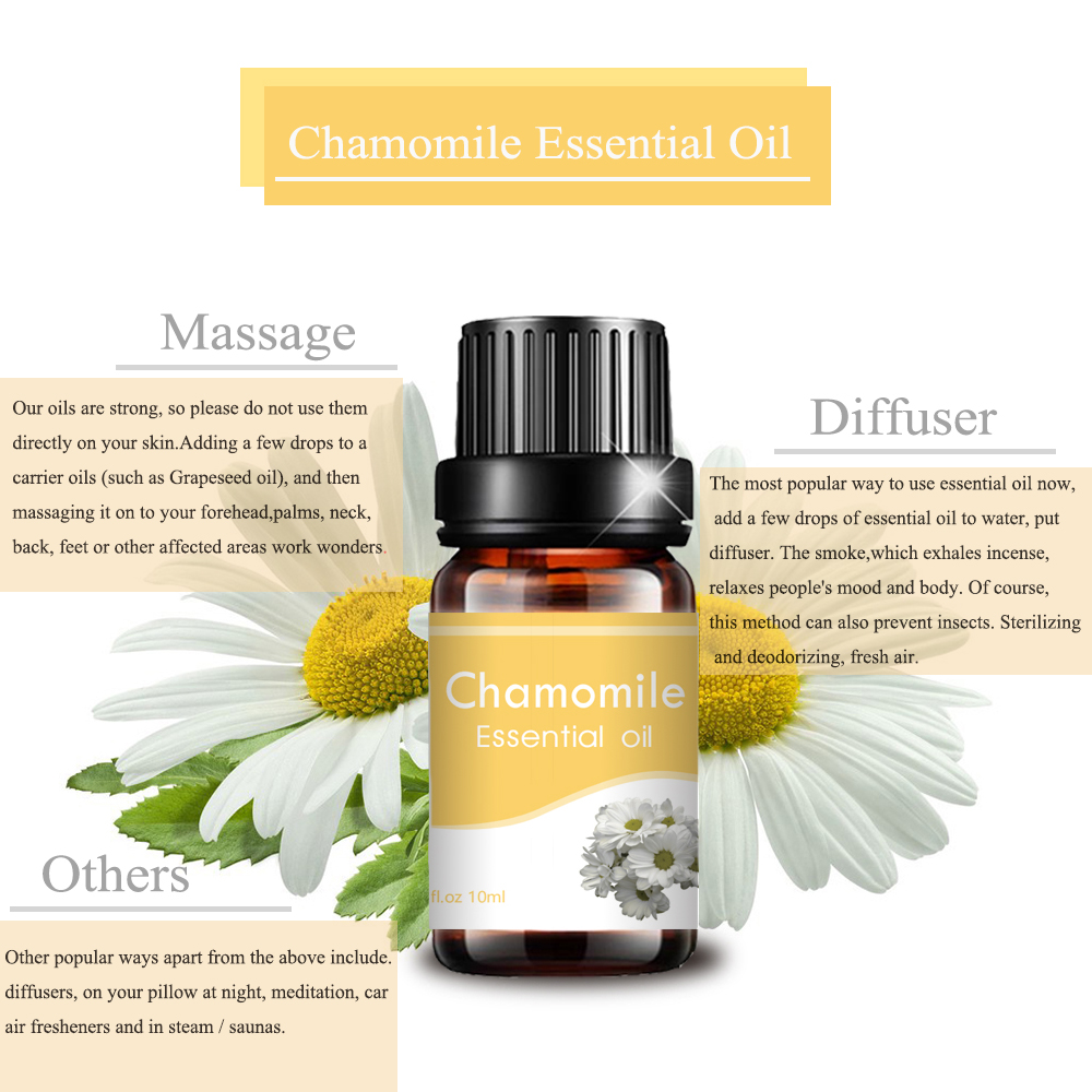 diffuser pure chamomile essential oil relieve anxiety stress