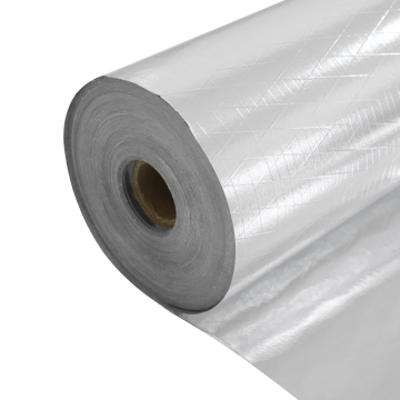Thermal Double-Side Reflective Insulation Aluminum Foil Flame Resistant with Tri-directional Scrim