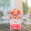 3D Születésnapi Musical Pop Up Box üdvözlőlap