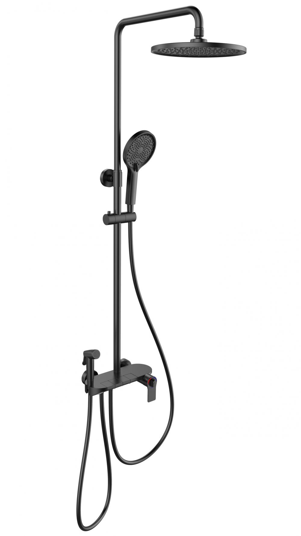 High End Exposed Thermostatic Shower With Mixer