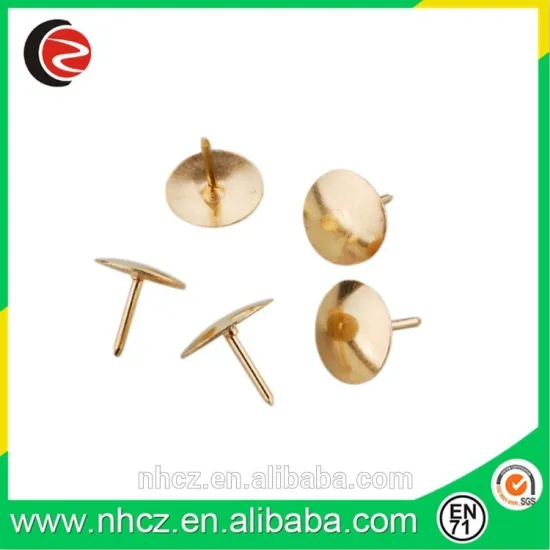 Golden Round Safety Push Pin