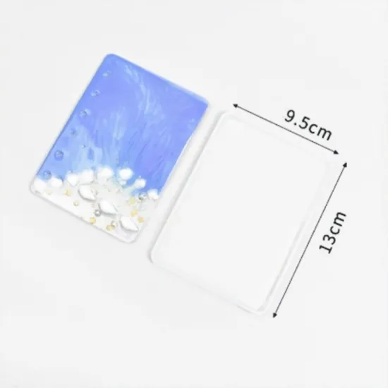 Handmade Tool Kits & Silicone Molds for Epoxy Resin Jewelry & Cake Crafts with A5 A6 A7 B5 Notebook Covers and OPP Bags