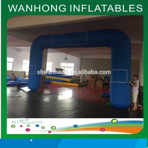 Hot sale sky blue inflatable arch rental direct factory
