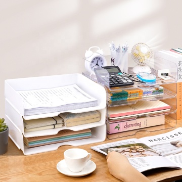 Wholesale Transparent Desk Organizer Storage Box