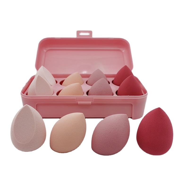 Free Sample 8pcsbox Pink Latex Free Beauty Makeup Sponge Egg1 Jpg