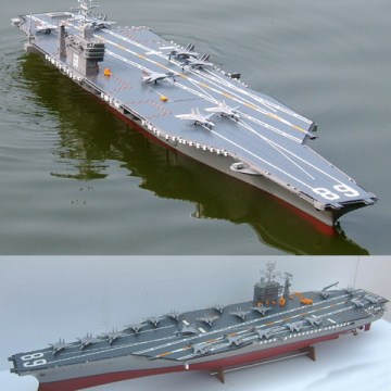 1:200 hand made Remote control aircraft carriers model-Nimitz