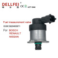 Válvula de medición 0928400671 para Bosch Renault Nissan