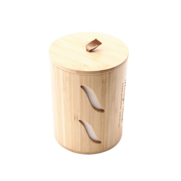 Wooden borosilicate coffee tea ceramic canister ,glass tea caddy with wood