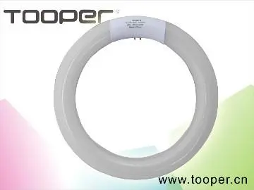 12W LED Circular Milky White Tube Driver Inside
