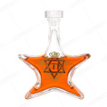 Custom star shape glass alsace bottle wholesale