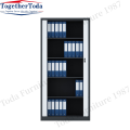 Filing Storage Cabinet with Tambour Rolling Door