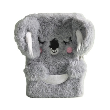 Kawaii Plush Koala Dairy Notebook with Lock - Kid Gift Stationery