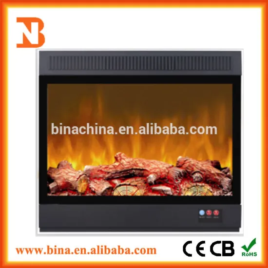 Decor flame effect electric led fireplace insert heater