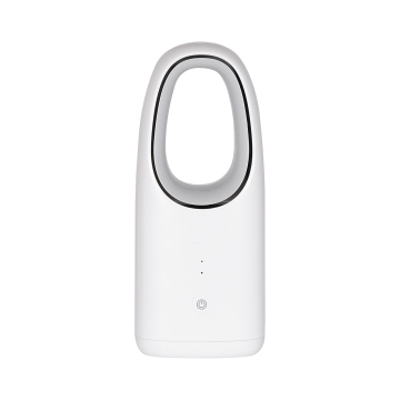 One Button Portable Bladeless Mini Desk Electric Fan for Home or Office