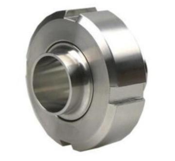 Hygienic Union Complete Sanitary Stainless Steel Fitting SMS Union with Silicon Gasket" 

However, for better SEO and readability, you might consider:

"Sanitary Stainless Steel SMS Union with Silicone Gasket