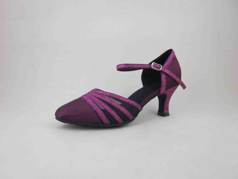 3 Inch Heel Purple Dance Shoes