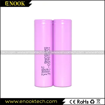 Safe battery for vaping Samsung 26F