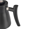 Matte Black Pour over Kettle with Thermometer