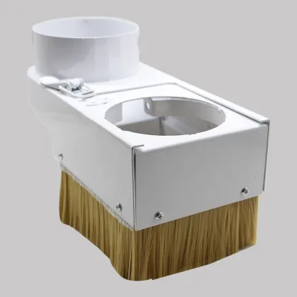 Newest CNC Wood Machine Accessories: 60-125mm Iron Vacuum Hood Dust Cover