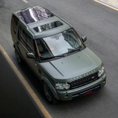 Ceramic Army Green Car Vinyl Wrap