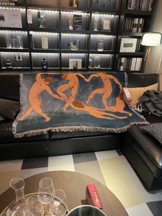 Matisse Dance Woven Jacquard Tapestry Blanket