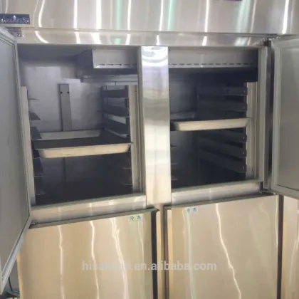 four doors refrigerator with large capacity,Stainless steel 304 door of refrigerator