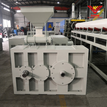 Reductor de engranajes de extrusión de producción por lotes gris claro