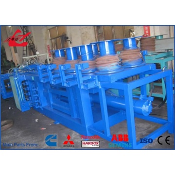 Enfardadeira horizontal para papelão e papel