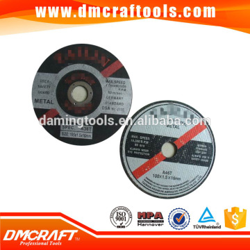 Design factory supply china metal cutting disc