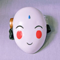 Máscara de cosplay de resina fantasma de anime chinês fofo